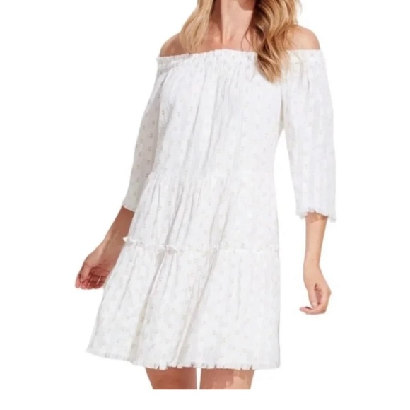 Vineyard Vines Off-White Mini Dress - Picture 6 of 6